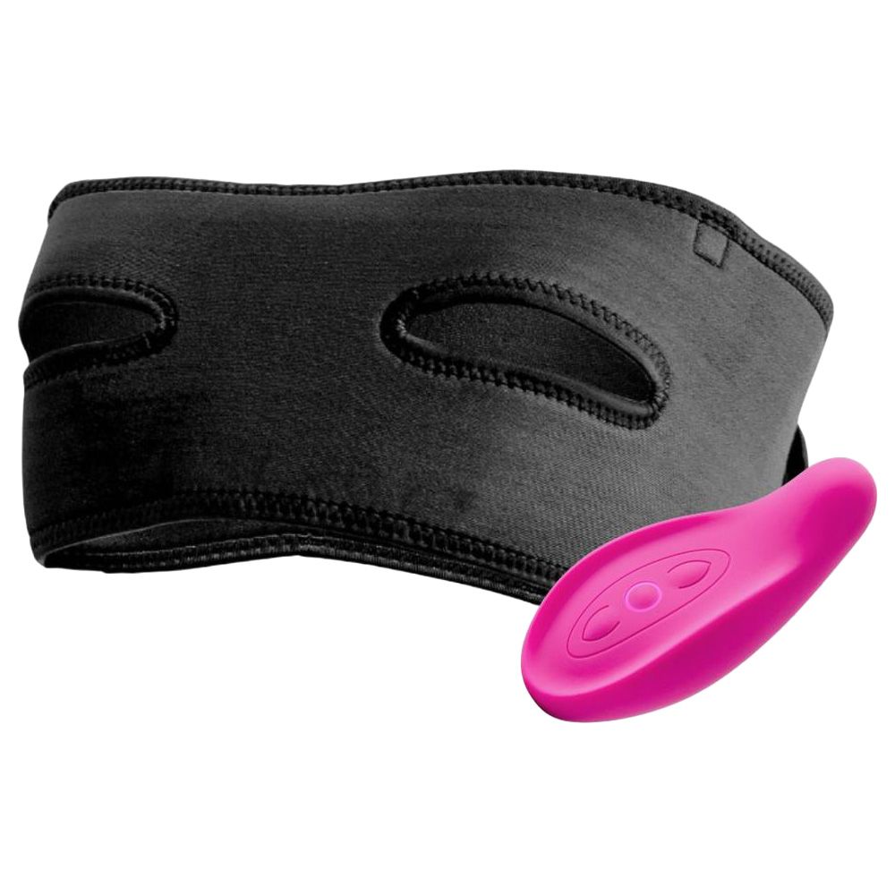 LaVie - Rose Lactation Massager & Pump Strap Bra - Black