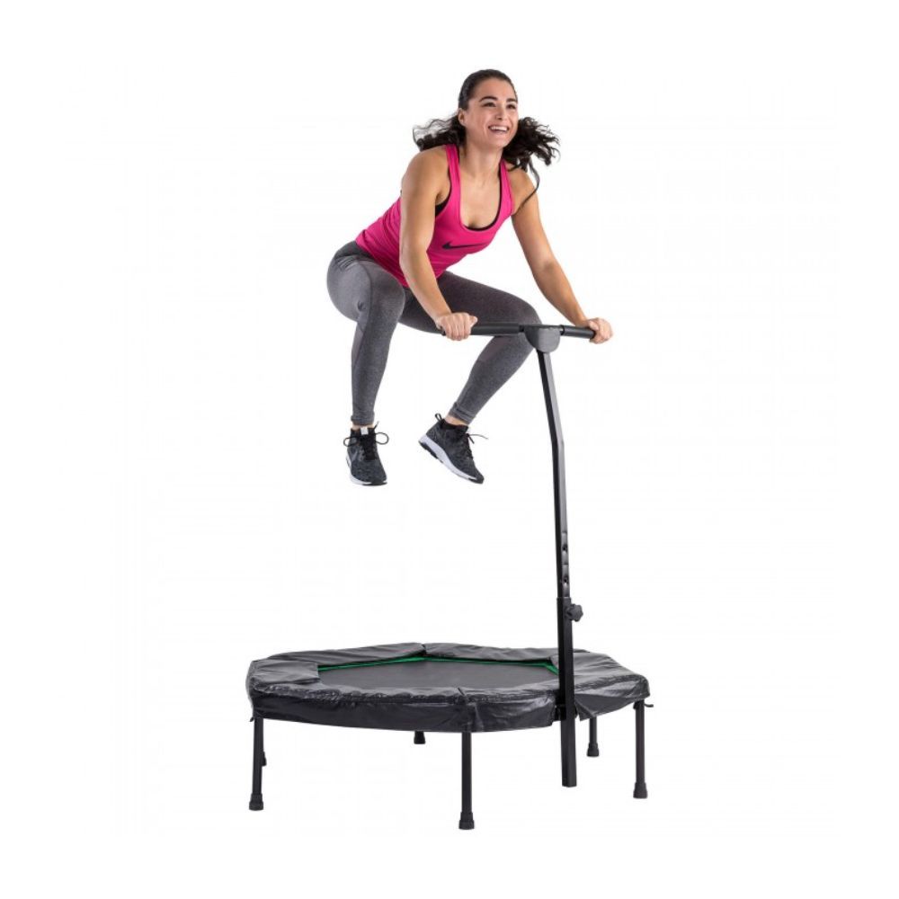 Buddiez - 40 inch Foldable Fitness Trampoline with Handlebar