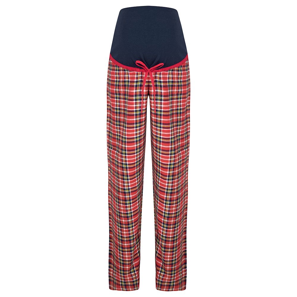 Jojo Maman Bebe - Tartan Pyjama Bottoms - Red