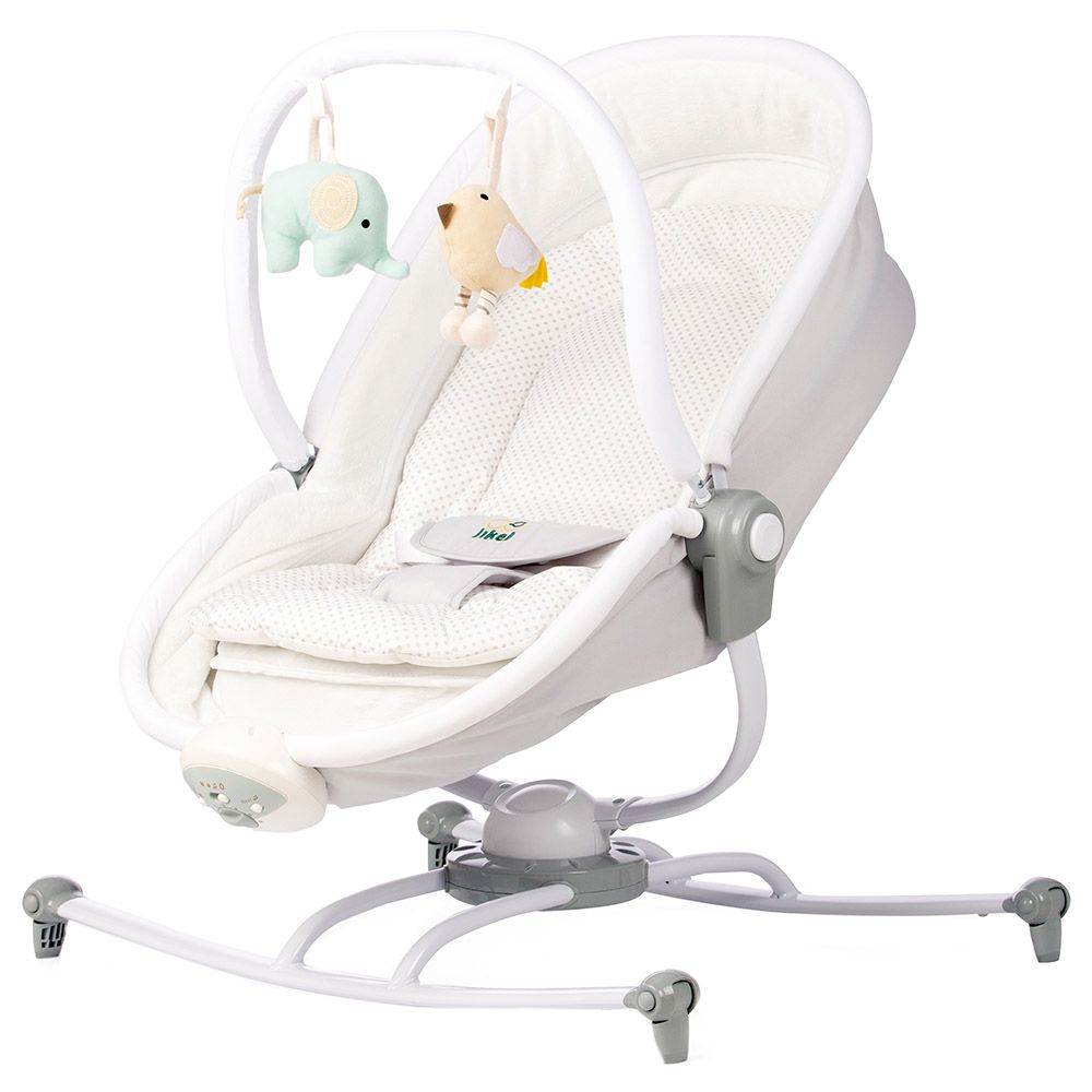 Jikel - 2-in-1 Rella Rocker & Napper - Grey (Exclusive)