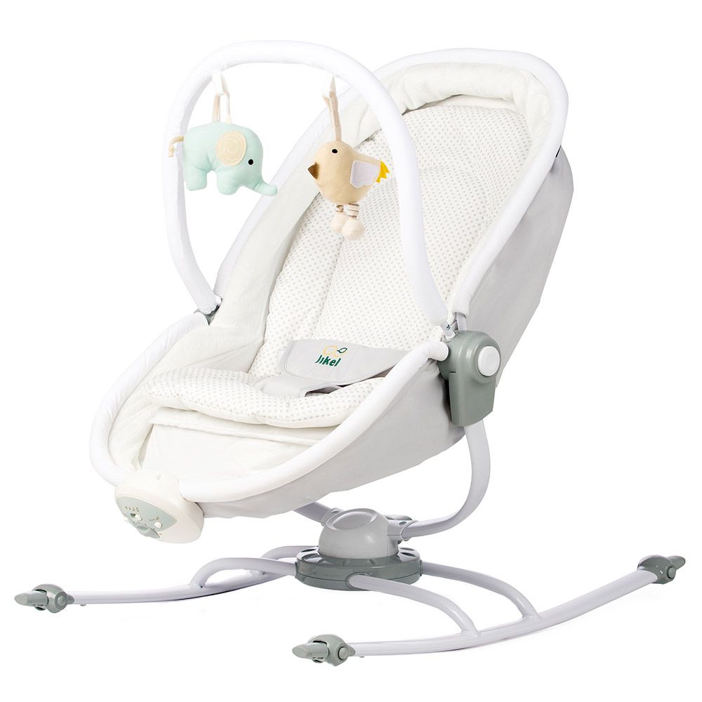 Jikel - 2-in-1 Rella Rocker & Napper - Grey (Exclusive)