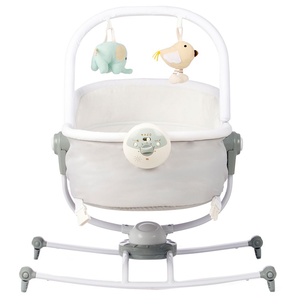 Jikel - 2-in-1 Rella Rocker & Napper - Grey (Exclusive)