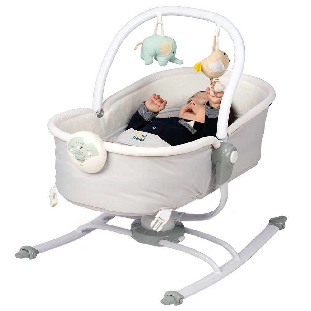 Jikel - 2-in-1 Rella Rocker & Napper - Grey (Exclusive)