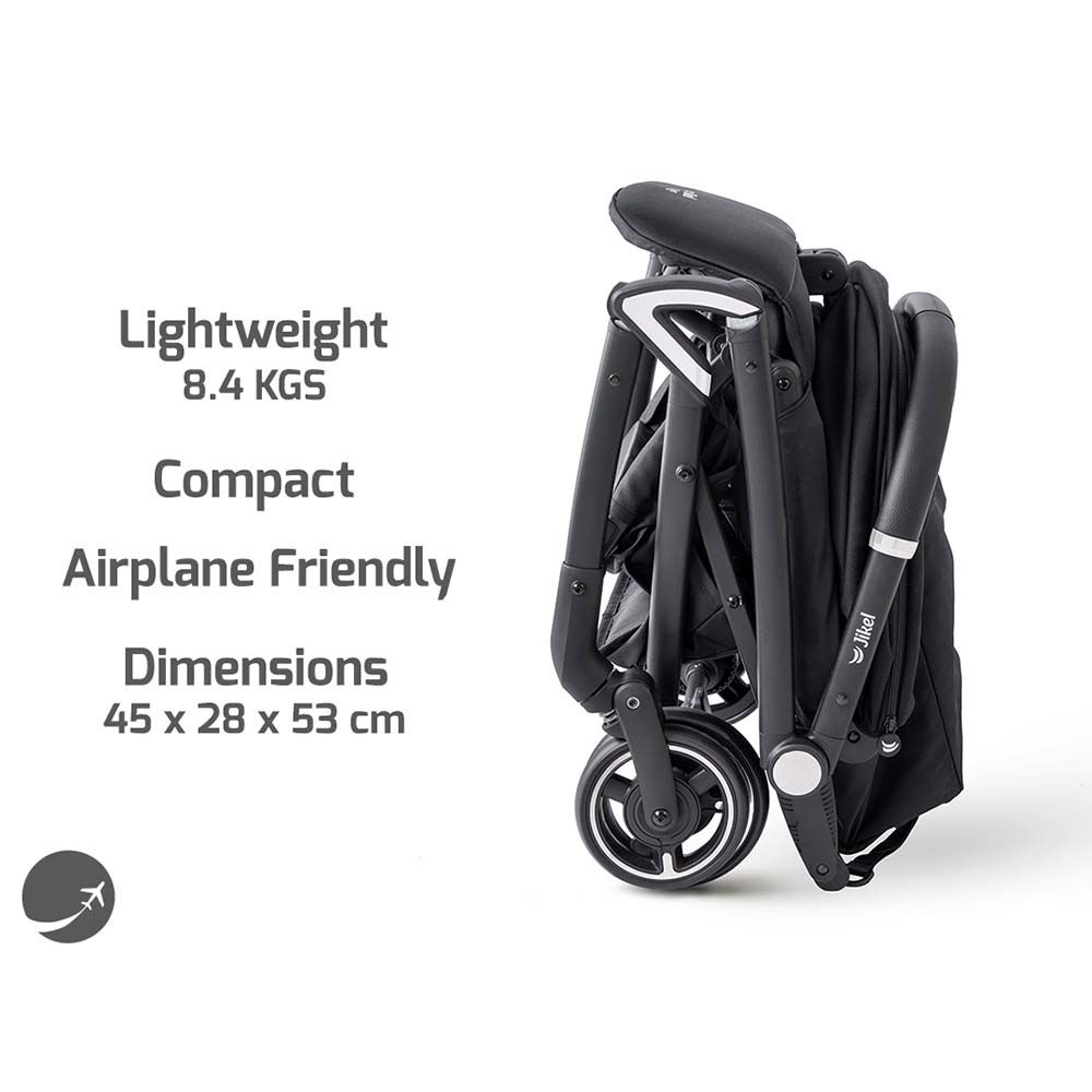 Jikel - Life 360 Compact Travel System - Grey (Exclusive)