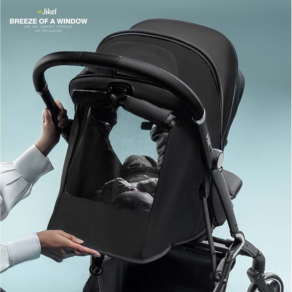 Jikel - Life 360 Compact Travel System - Grey (Exclusive)