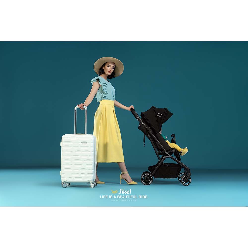 Jikel - Life 360 Compact Travel System - Grey (Exclusive)