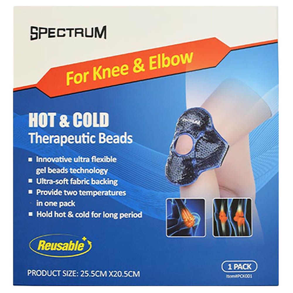 Spectrum - Therapeutic Beads Pack For Knee & Elbow - Blue