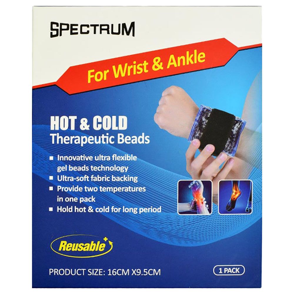 Spectrum - Therapeutic Beads Pack For Wrist & Ankle - Blue