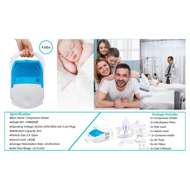 Spectrum - Piston Compressor Nebulizer