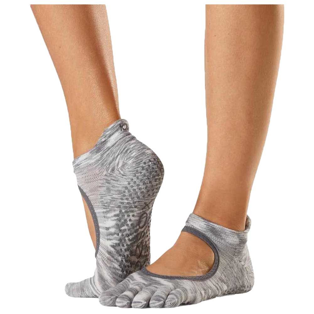 Tavi Noir - Ballerina Full Toe Tec Motivate Socks - Grey