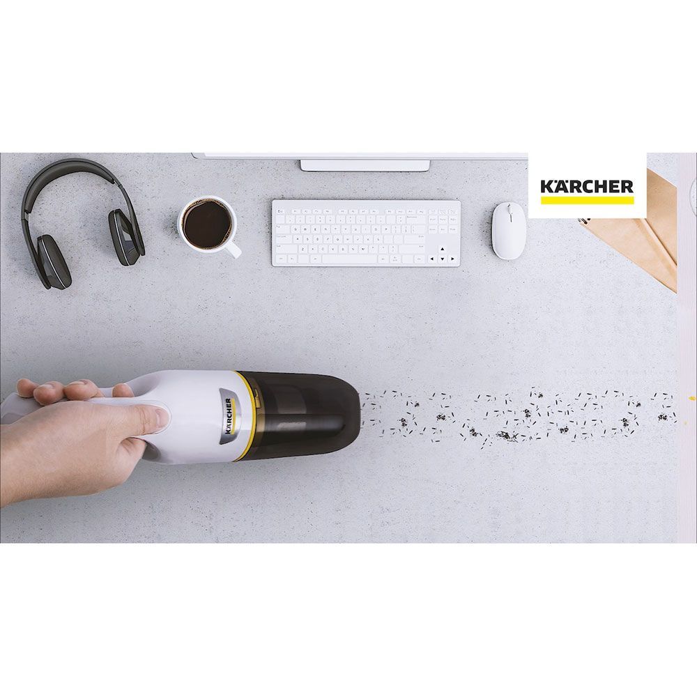 Karcher - Handheld Vacuum Cleaner VCH 2 - White/Black