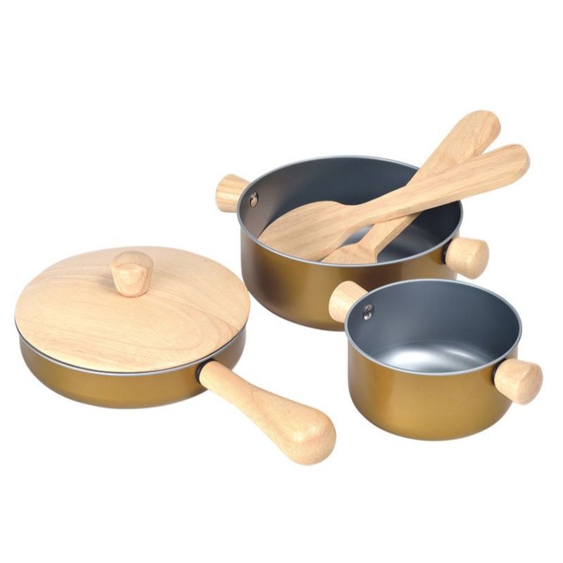 Plan Toys - Cooking Utensils Set