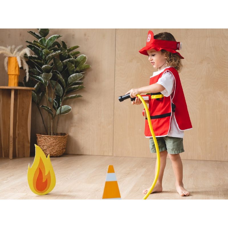 Plan Toys - Fire Fighter Play Set