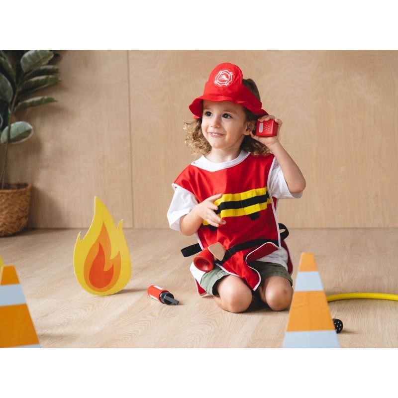 Plan Toys - Fire Fighter Play Set