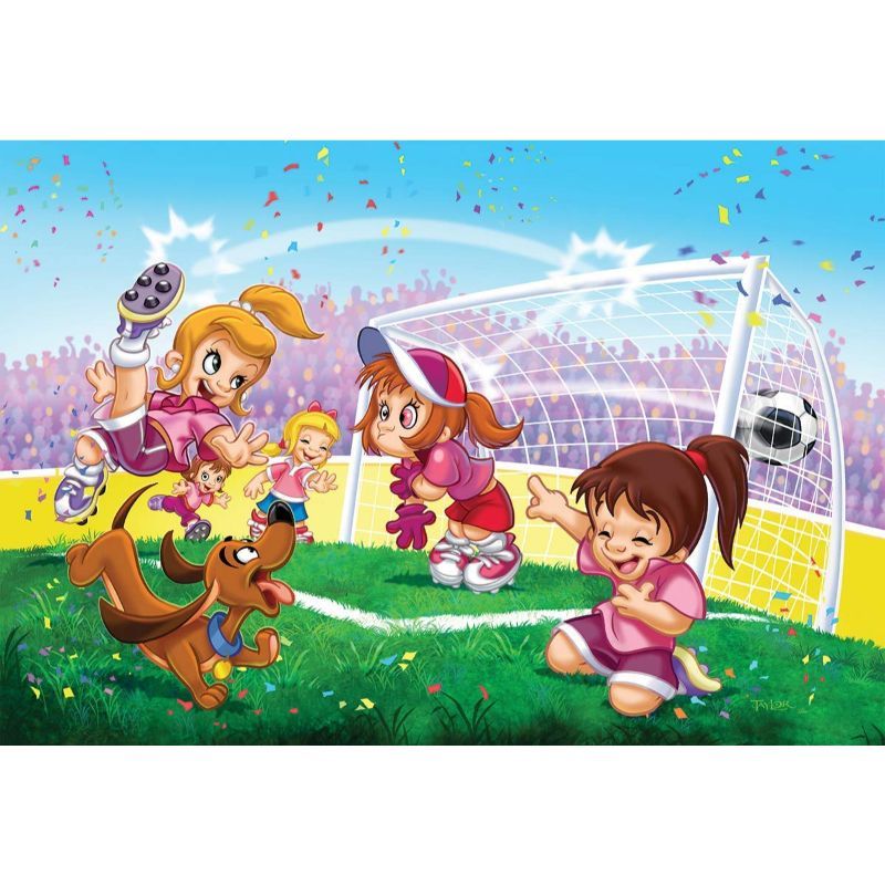 EuroGraphics Toys - Go Girls Go! Soccer 100Pcs Puzzle