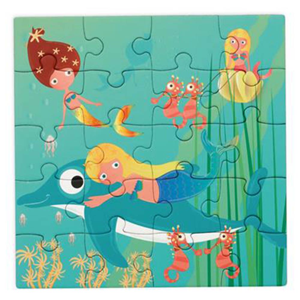 Scratch Europe - Scratch Magnetic Puzzle Book To Go Mermaids