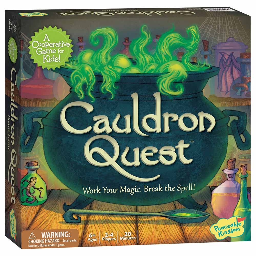 Peaceable Kingdom - Cauldron Quest Board Game