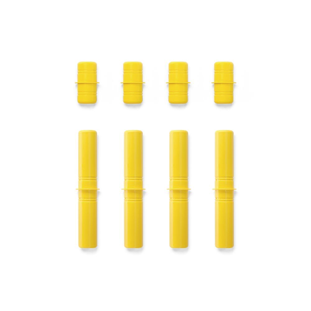 MODU - Dreamer Kit - Yellow Pegs & Grey Blocks - 35pcs