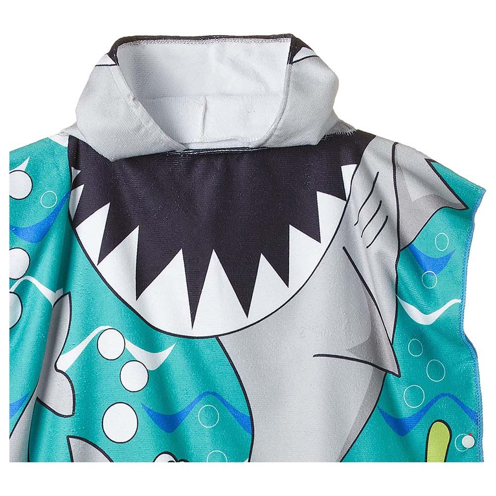 Cherubs - Kids Hooded Towel - Shark