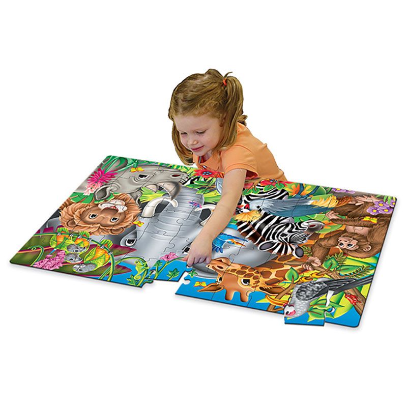 The Learning Journey - Jumbo Floor Puzzles Animals Of The World