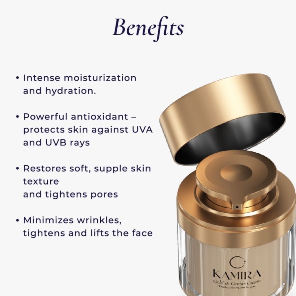 Kamira - Gold & Caviar Face Cream