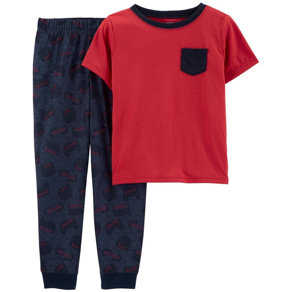 Carters - 2-Piece Gamer Loose Fit Poly PJs