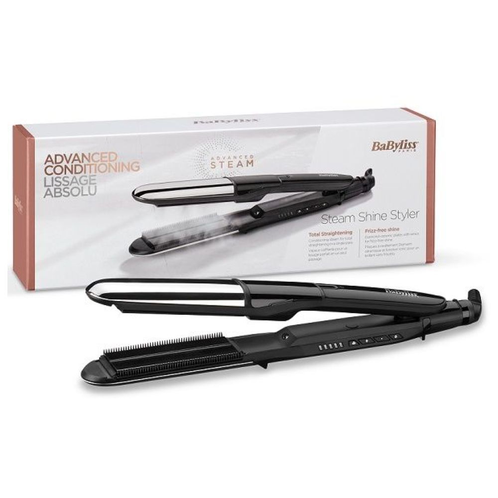 BaByliss - Hair Straightener W/ Steam Technology