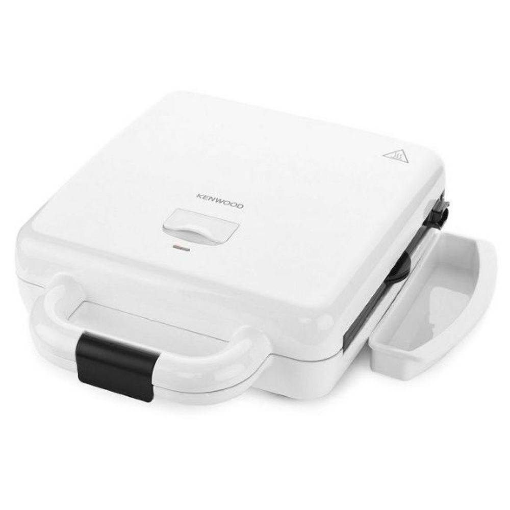 Kenwood - 3-in-1 Sandwich Maker W/ Grill - White