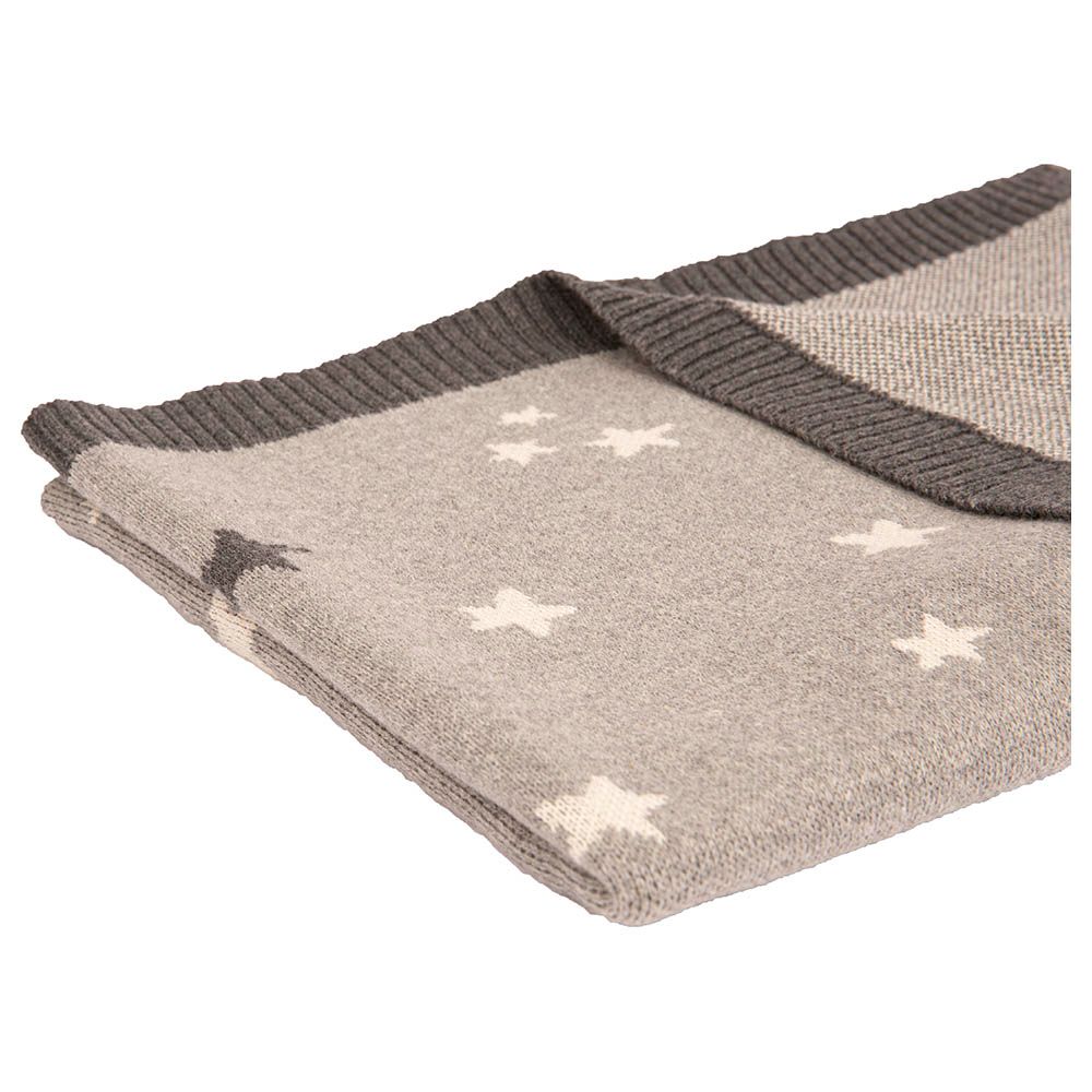 Alina - 100% Cotton Knitted Blankets Star 005