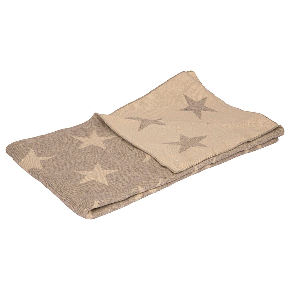 Alina - 100% Cotton Knitted Blankets Star 006