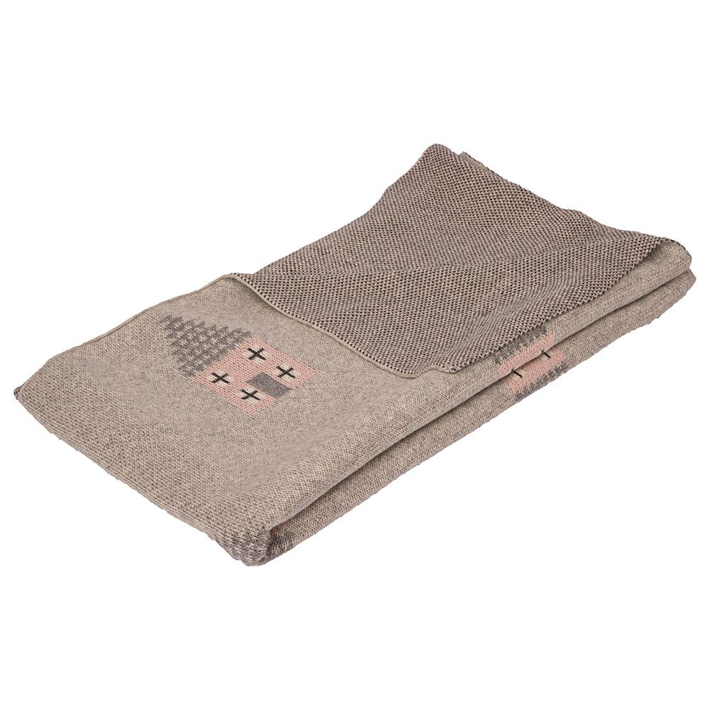 Alina - 100% Cotton Knitted Blankets Home