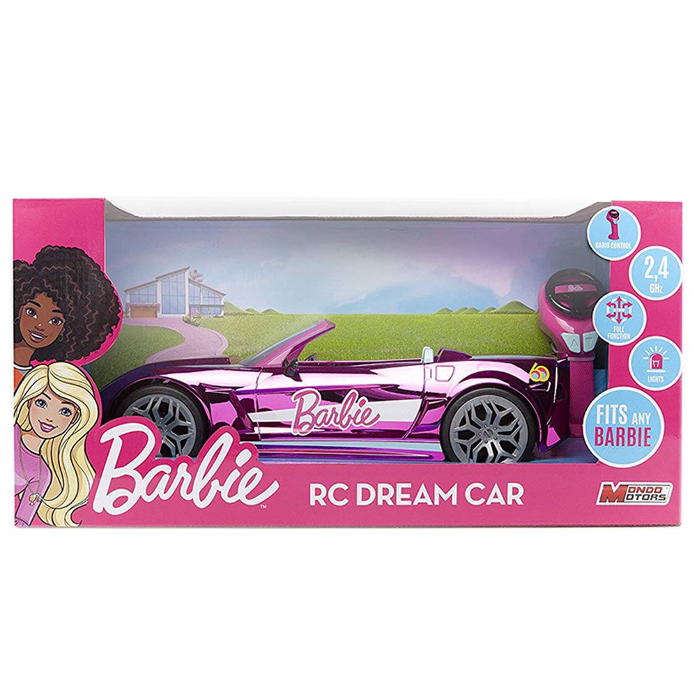 Mondo - Barbie RC Dream Car 2.4Ghz - Pink