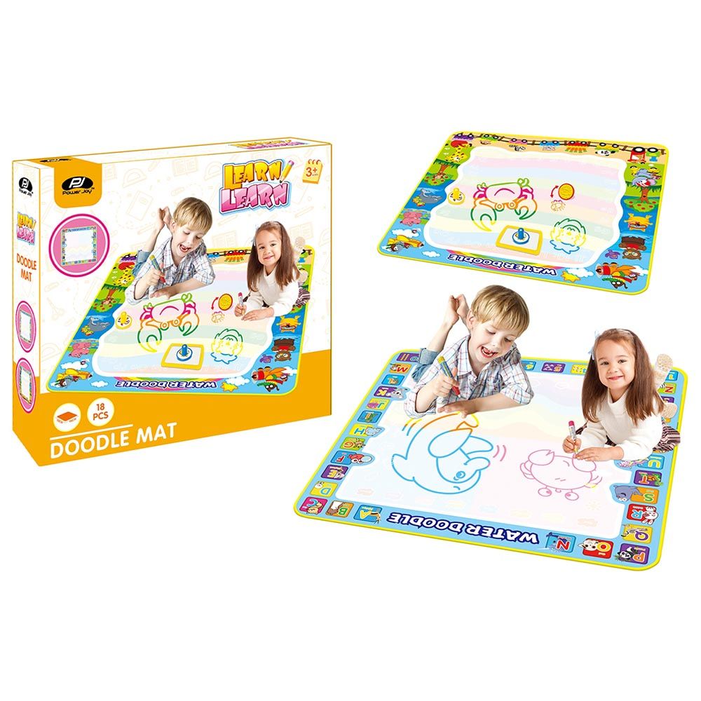 Power Joy - Learn Water Doodle Mat 100 X 100 cm