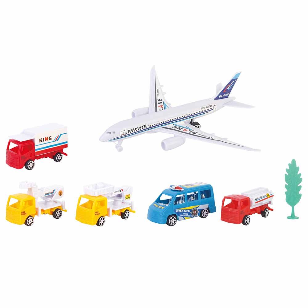 Power Joy - 7pcs Plastic Airport Set