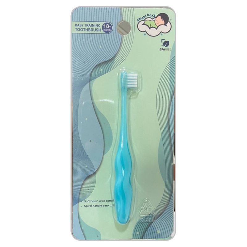 Amchi Baby Baby Training Toothbrush Blue