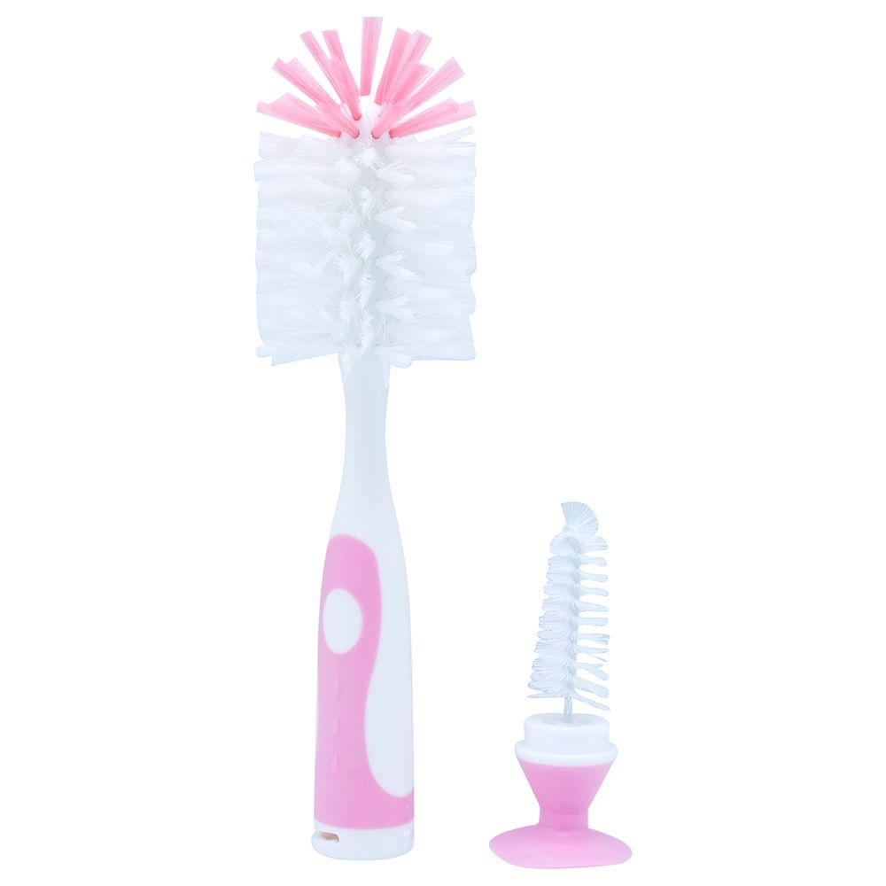 Luqu - Bottle & Nipple Cleaning Brush - Pink