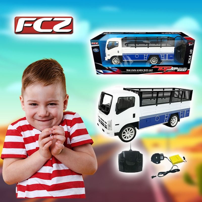 FCZ - 1:10 R/C Truck With Charger - Blue