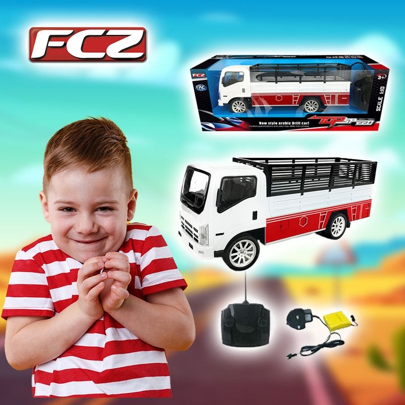 FCZ - 1:10 R/C Truck With Charger - Dark Red