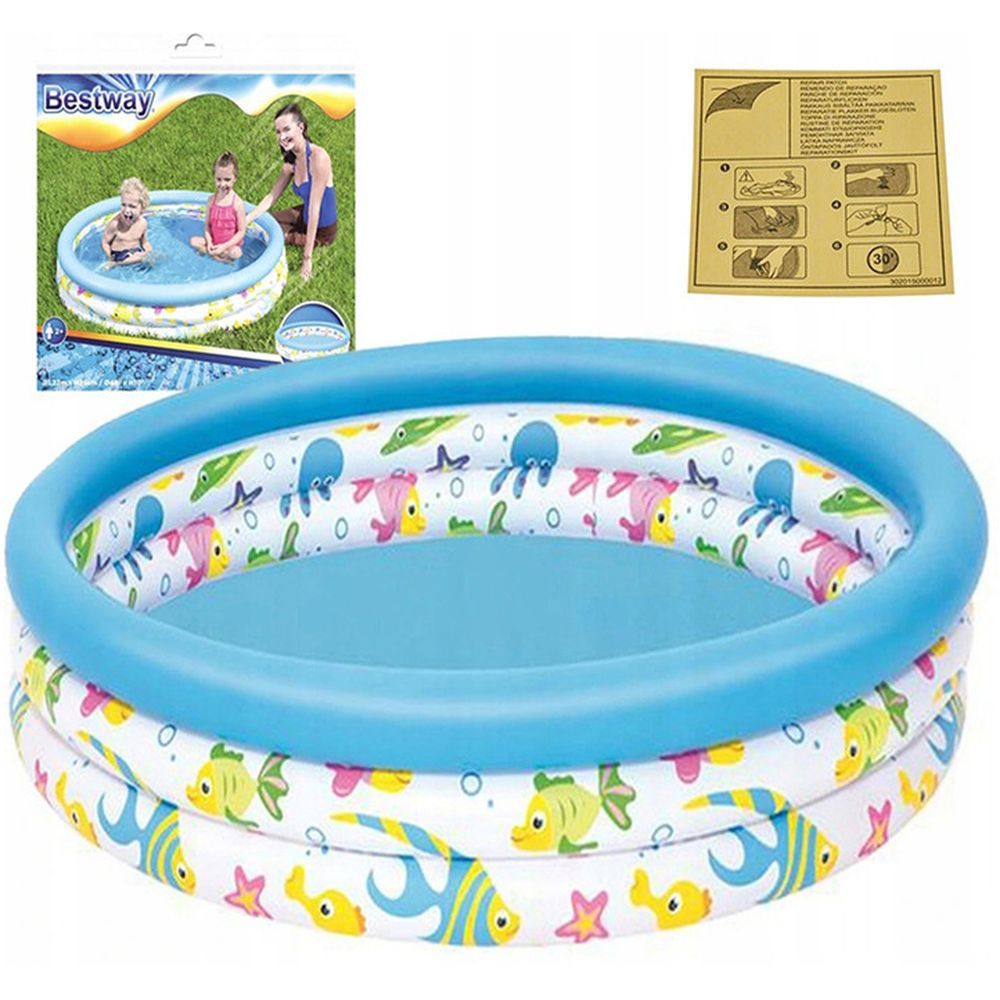 Bestway - Ocean Life Pool 102 x 25 cm