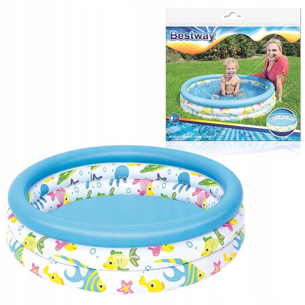 Bestway - Ocean Life Pool 102 x 25 cm