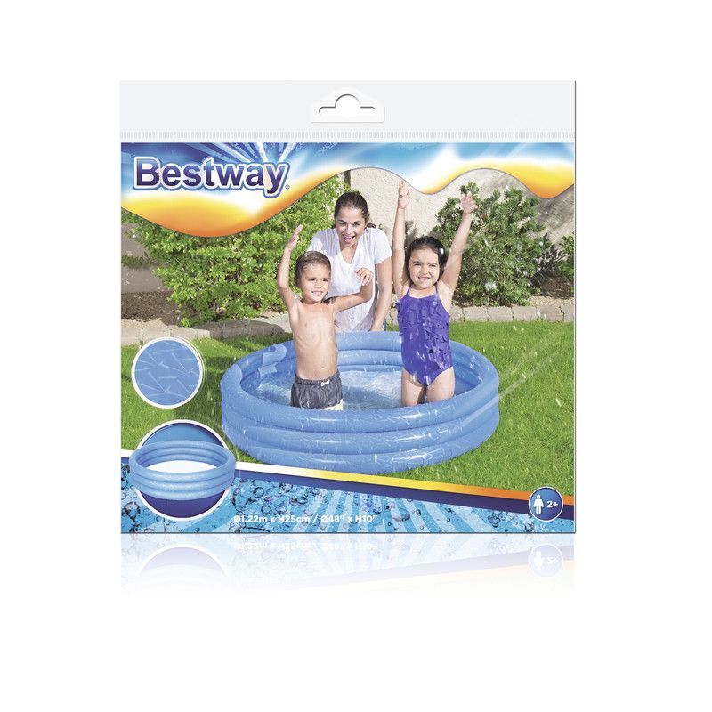 Bestway - Play Pool 122 x 25 cm - Blue