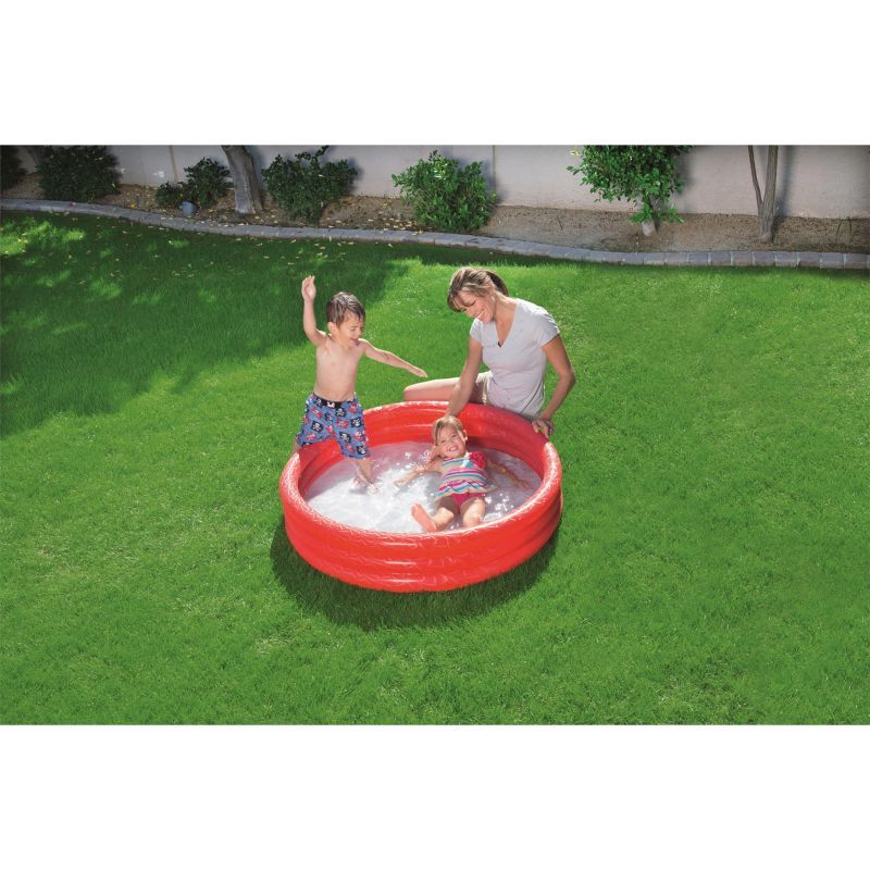 Bestway - Play Pool 122 x 25 cm - Red