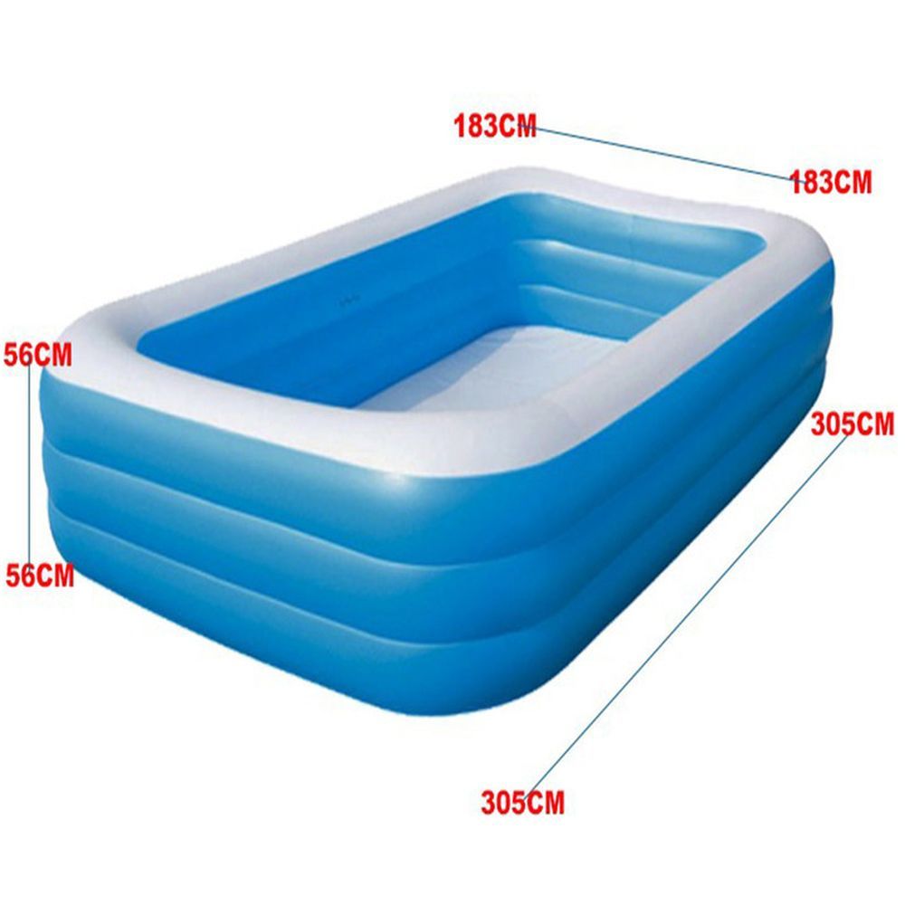 Bestway - Blue Rectangular Family Pool