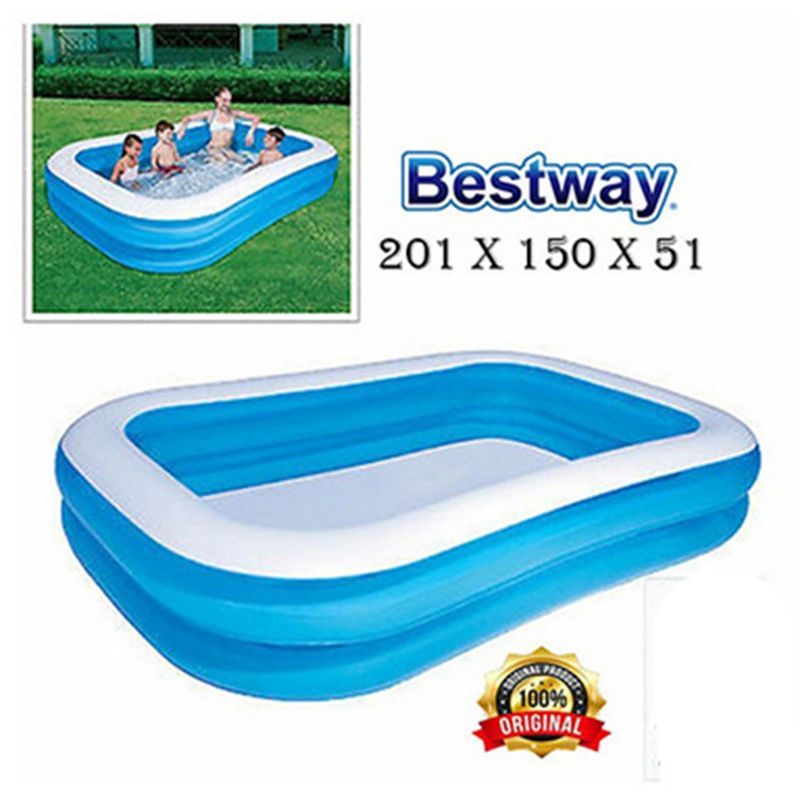 Bestway - Blue Rectangular Pool