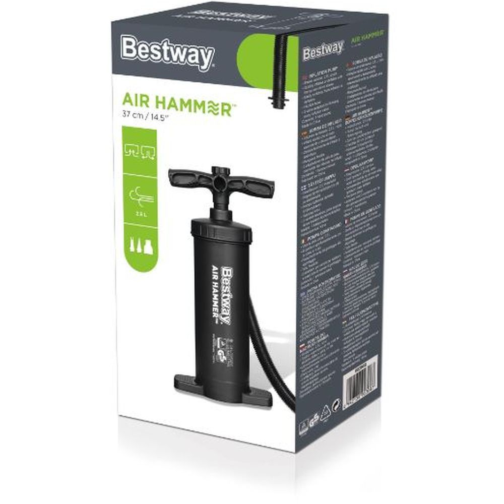 Bestway - Air Hammer-Inflation Pump 14.5" - Black