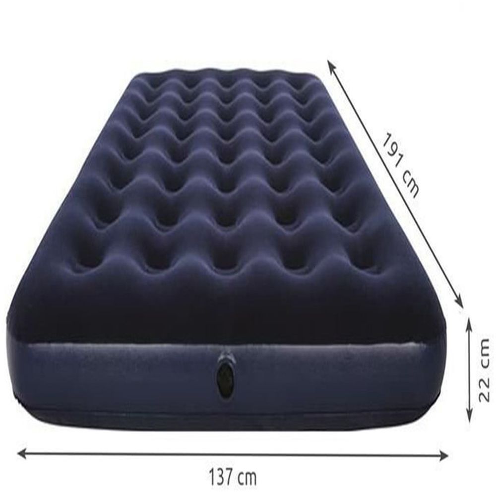 Bestway - Flocked Air Bed/Double 26-67002 - Blue