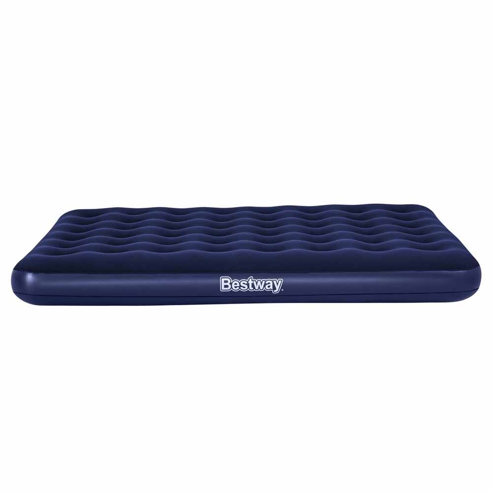 Bestway - Flocked Air Bed/Queen 26-67003 - Blue