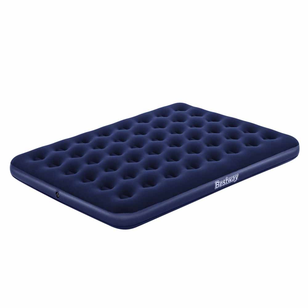 Bestway - Flocked Air Bed/Queen 26-67003 - Blue