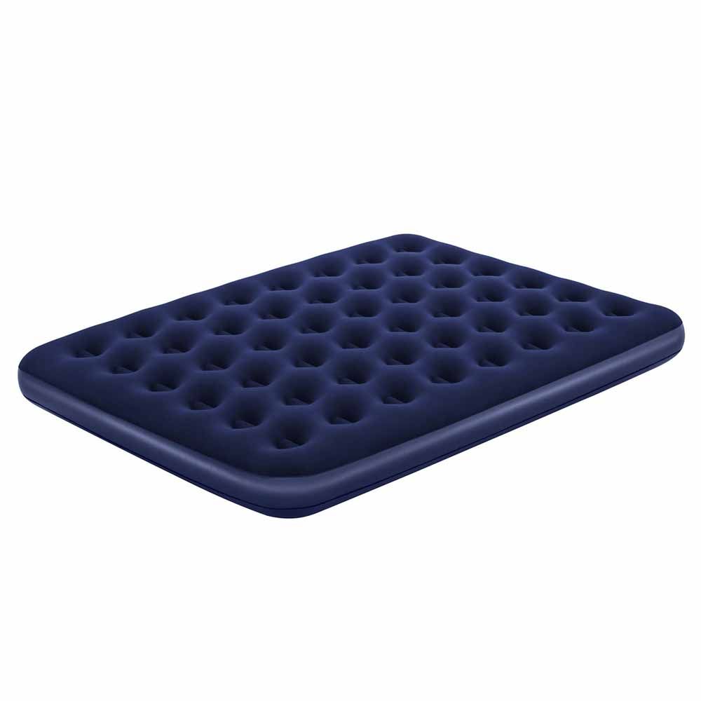 Bestway - Flocked Air Bed/Queen 26-67003 - Blue