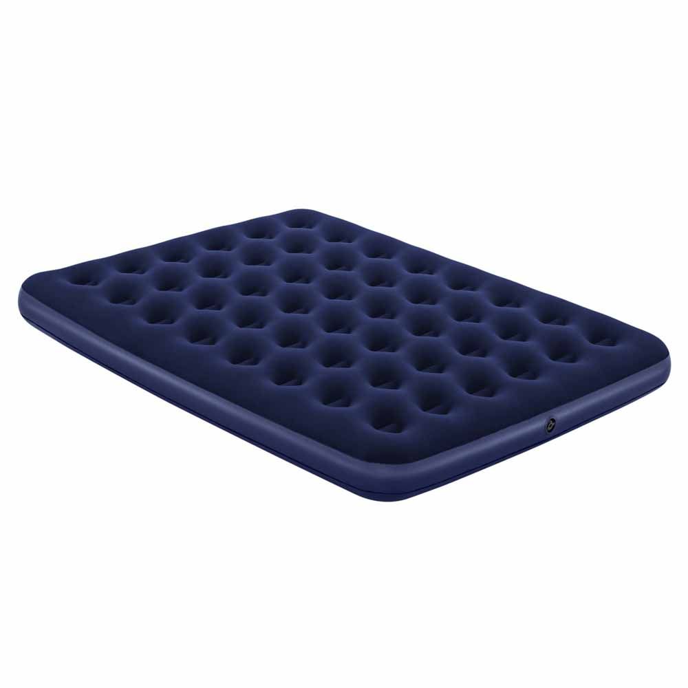 Bestway - Flocked Air Bed/Queen 26-67003 - Blue